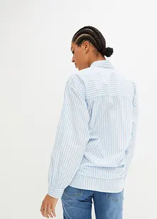 Oversized bluse av økologisk bomull, bonprix