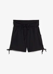 Shorts med rynking, bonprix