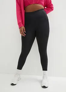 Shape-treningsleggings med mesh-innfellinger, hurtigtørkende, bonprix