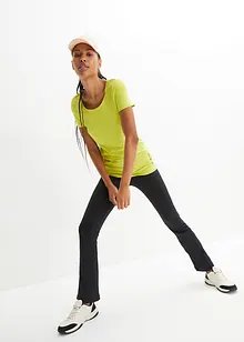 Lang topp med skrift (2-pack), bonprix