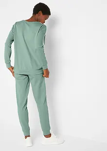 Joggedress i bomull (2-delt sett), bonprix