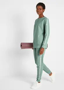Joggedress i bomull (2-delt sett), bonprix