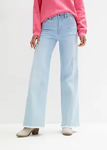 Wide Leg-jeans High Waist, bonprix