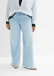 Wide Leg-jeans High Waist, bonprix