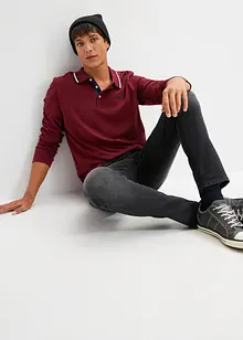 Poloskjorte i 100% økologisk bomull (2-pack), bonprix