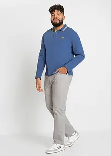 Poloskjorte i 100% økologisk bomull (2-pack), bonprix