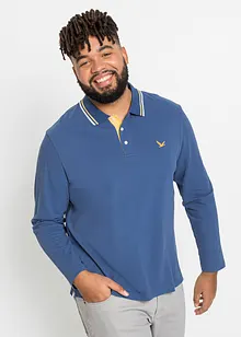 Poloskjorte i 100% økologisk bomull (2-pack), bonprix