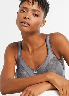 Avlastnings-BH uten spiler med vatterte stropper (2-pack), bonprix