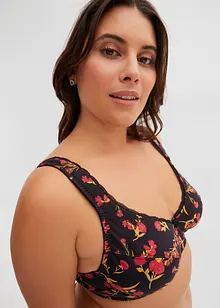 BH med bøyle i økologisk bomull (3-pack), bonprix