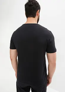 T-shirt med V-hals (3-pack), bonprix