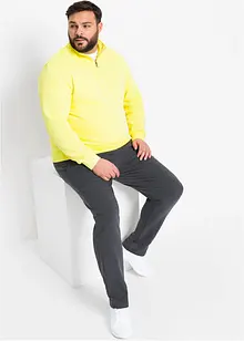 Innvendig flosset joggebukset med rett nederkant, bonprix