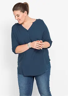 Blusetunika i myk viskose, bonprix