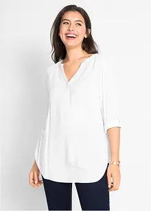 Blusetunika i myk viskose, bonprix