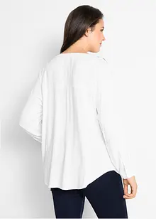 Blusetunika i myk viskose, bonprix