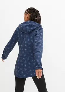 Vannavvisende softshelljakke  med blomstermønster, bonprix