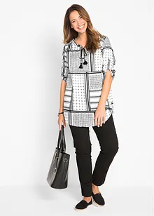 Lang tunika i 100% bomull, bonprix