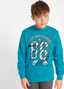 Sweatshirt i ren økologisk bomull (2-pack), bonprix