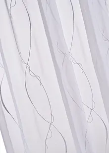 Gardinlengde med broderi, med resirkulert polyester, bonprix