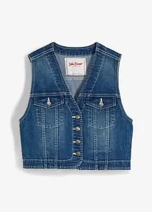 Jeansvest med stretch, bonprix