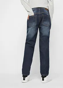 Termojeans med fleecefôr, Slim Fit, bonprix