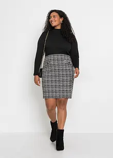 Minikjole i lett viskosemiks, bonprix