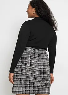 Minikjole i lett viskosemiks, bonprix