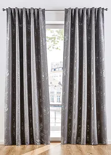 Mørkleggingsgardin med glanstrykk (1-pack), bonprix