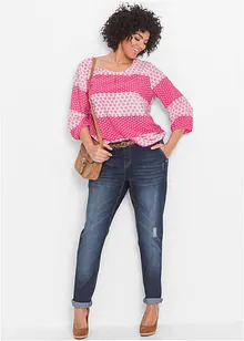 Boyfriend-jeans Mid Waist, Komfort-Stretch, bonprix