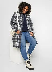 Strikket genser med rund hals, bonprix