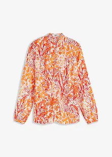 Bluse med blomsterprint, bonprix