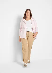 Langermet topp i 100% økologisk bomull, bonprix