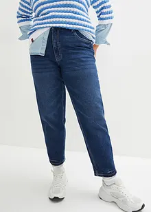 Mom-jeans High Waist, Low Stretch, cropped, bonprix