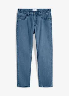 Classic Fit-jeans med stretch og delvis elastisk linning, Straight, bonprix
