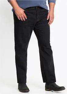 Classic Fit-jeans med linning som er elastisk i sidene, Straight, bonprix