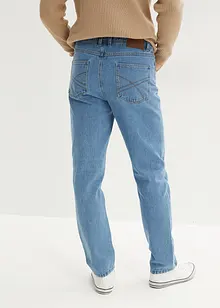 Classic Fit-jeans med stretch og delvis elastisk linning, Straight, bonprix