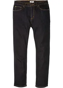 Classic Fit-jeans med linning som er elastisk i sidene, Straight, bonprix