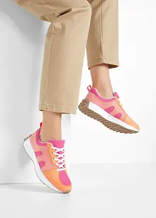 Sneakers med meshinnfelling, bonprix