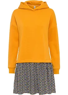 Sweatkjole i 2-i-1-stil, bonprix