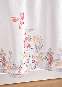 Gardinkappe med blomsterprint, bonprix