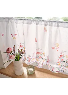 Gardinkappe med blomsterprint, bonprix