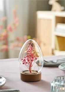 LED-pyntegjenstand egg med tørkede blomster, bonprix