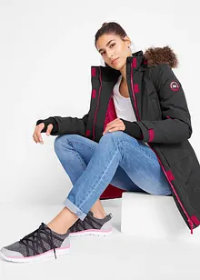 Vattert parkas i vanntett materiale, bonprix