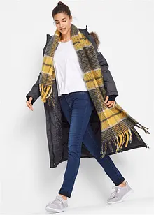 Outdoor-kåpe med fuskepels, vanntett, bonprix