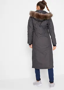 Outdoor-kåpe med fuskepels, vanntett, bonprix