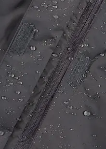 Outdoor-kåpe med fuskepels, vanntett, bonprix