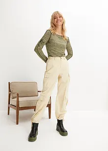 Cargobukse i rett modell, bonprix