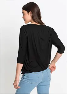 Oversized topp av viskosemiks, bonprix