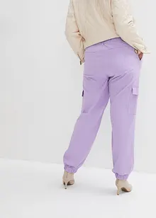 Cargobukse i bomull med stretch, bonprix