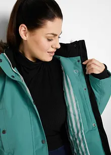 Outdoor-funksjonsjakke med hette, vanntett, bonprix