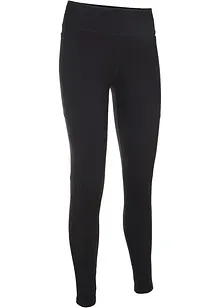 Ultrasoft treningsleggings med lommer i siden, ankellang, bonprix